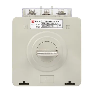 Трансформатор тока ТТЕ-A-600/5А с клеммой напряжения класс точности 0,5S PROxima