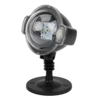 Проектор LED Падающий снег мультирежим холодный свет, 220V, IP44 ENIOP-03