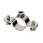 Хомут для тяжелых нагрузок 20-24мм (1/2` ) M8 нержавеющая сталь AISI 316L