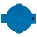 Коробка установочная КМТ-010-002 для твердых стен 60х40 полипропилен синяя IP20 PROxima