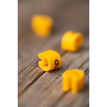 Маркер кабельный 4.0кв.мм 9 (500ед) (ЕС-2)