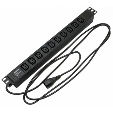 Блок розеток для 19д шкафовгоризонтальный10хIEC 320 C1310A