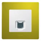 ETIKA Розетка компьютерная RJ45 категория 6 UTP белая