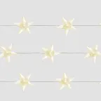 Гирлянда линейная Звездочки LED 2700К 1.8м USB