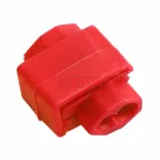 Ответвитель питания 0.5-1.0 кв мм (ОВ-1 ЗПО-1 0,5-1,5) красный, REXANT