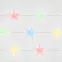 Гирлянда линейная Звездочки LED мульти 1.8м USB