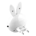 Ночник светодиодный 0.5w Зайчик белый