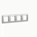 Cariva Рамка 4 поста алюминий