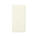 Выключатель однополюсный узкий 10А 250В S27 слоновая кость