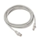 Патч-корд TERACOM PRO Cat.5E экранированный FTP оболочка LSZH серый (5.0м)