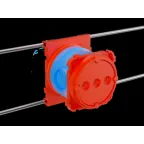 Коробка универсальная установочная для заливки в бетон 90Х71 h74
