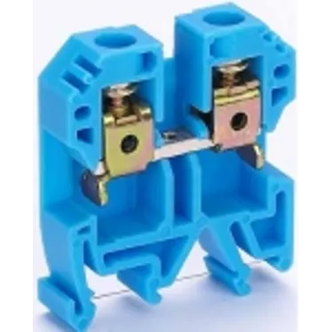 Зажим наборный 70А 10 мм.кв ЗН-101 синий