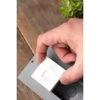 Розетка RJ-11 (ширина 2 модуля)