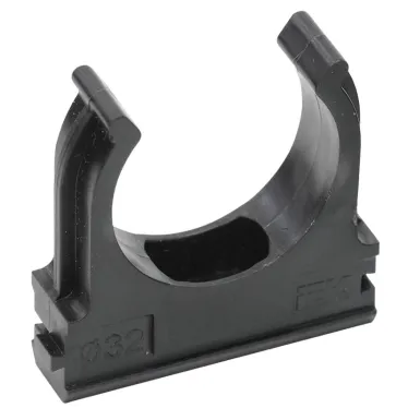 Держатель с защёлкой CF32 черный (комплект 5шт.)