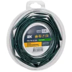 Трубка термоусадочная ТТУ нг-LS 5/2,5 зеленая (2м/упак) IEK