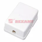 Розетка телефонная внешняя 1 порт UTP RJ-14 (6P4C) CAT 3,