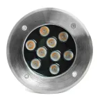 Светильник светодиодный тротуарный ДВУ-10w 12в 3000К IP67