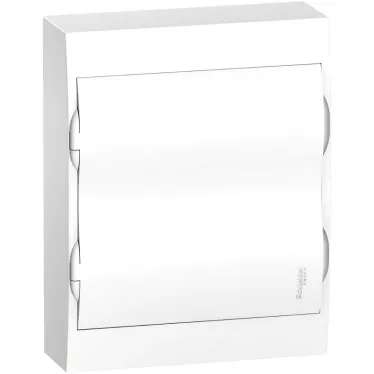 Щит распределительный навесной белый City9 (ЩРн-П-24) дверь белая на 24 модуля IP40