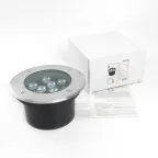 Светильник светодиодный тротуарный ДВУ-10w 12в 3000К IP67