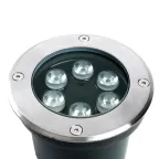 Светильник светодиодный тротуарный ДВУ-6w 12-24в 3000К IP67