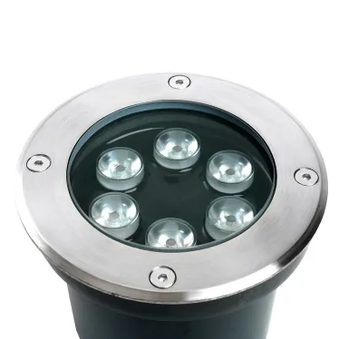 Светильник светодиодный тротуарный ДВУ-6w 12-24в 3000К IP67