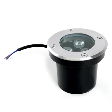 Светильник светодиодный тротуарный ДВУ-3w 12-24в 3000К IP67