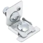 Держатель проводника круглого 6-10мм для фальца 0,6-8мм нержавеющая сталь