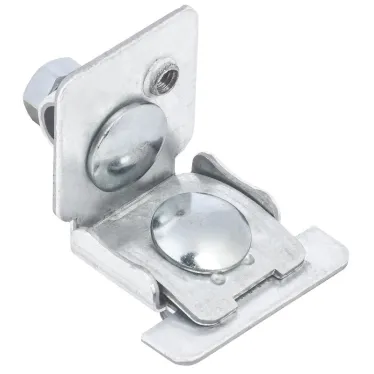 Держатель проводника круглого 6-10мм для фальца 0,6-8мм нержавеющая сталь