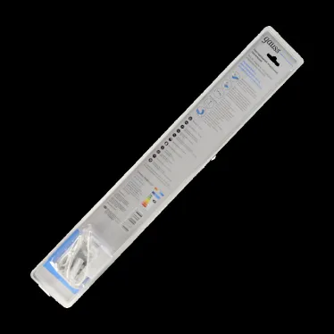 Светильник линейный светодиодный ДБО 10 Вт 750 лм 4000К AC 220В IP20 600х40х11мм модель A управление датчиком движения плавное диммирование широкий корпус Modul Gauss