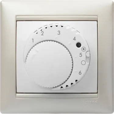 VALENA Термостат для теплых полов белый