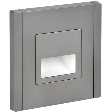 FORTE@PIANO Подсветка LED встраиваемая FP557 сталь IEK