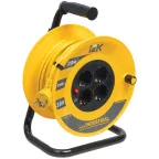 Удлинитель силовой 4 розетки шнур 20м ПВС 3х1.5 УК20