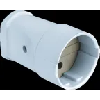 Розетка Navigator 61 716 NCA-SK01-10A-X-WH переносная б/з белая