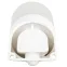 Светильник для бани керамика/стекло наклонный IP54 E27 max 60Вт 150х90х85 белый НББ 02-60-002