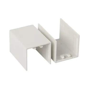 Соединитель (25х25) (4 шт) Plast PROxima белый