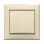 VALENA Рамка 1 пост слоновая кость