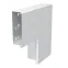 Плоский угол с крышкой кабельного канала LKM 60x150 мм (сталь, белый)