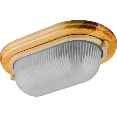 Светильник НБО-04-60-011 Е27 овал дерево клен IP54