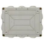 Коробка распаячная КМР-050-042 пылевлагозащитная 10 мембранных вводов уплотнительный шнур (190х140х70) PROxima