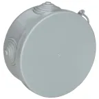 Коробка распределительная КМ для о/п D-85х40мм IP54 4 вв (7035) GENERICA