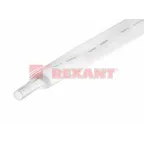 Термоусаживаемая трубка 22,0 11,0 мм, белая, упаковка 10 шт. по 1 м, REXANT