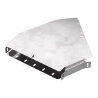 Угол горизонтальный 45 градусов с крышкой Стандарт 300х50 | PR16.0429 | Промрукав