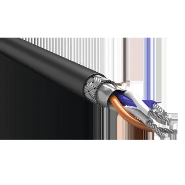 ITK Кабель RS-485 1х2х0,6 нг(А)-HF черный (200м) | RC3-RS485-01-SF-2209 | ITK