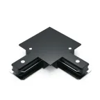 Коннектор для встраиваемого шинопровода осветительного угловой (L) черный | TR133 | Gauss