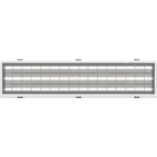 Светильник ЛПО SPORTLUX 380 HF 3х80Вт Т5 G5 ЭПРА IP20 | 1453000020 | Световые Технологии