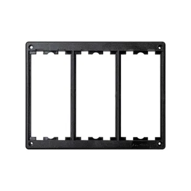 Connect Рамка для настенных блоков Сима Классик на 3 S-модуля, графит