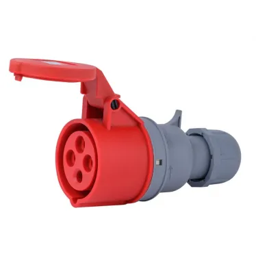 Розетка переносная 3Р+РЕ 32А 380В IP44 РП-103