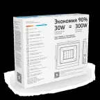 Прожектор светодиодный ДО 30 Вт 2700 лм 6500К AC 220В IP65 126х136х126мм Elementary G2 Gauss