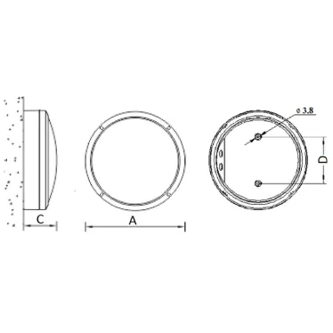 Светильник светодиодный STAR LED 18W 830 BL