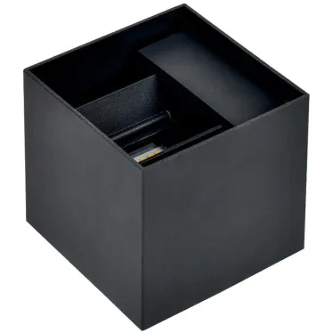 LIGHTING Светильник уличный светодиодный 5111 настенный 6Вт 4000К IP65 черный IEK